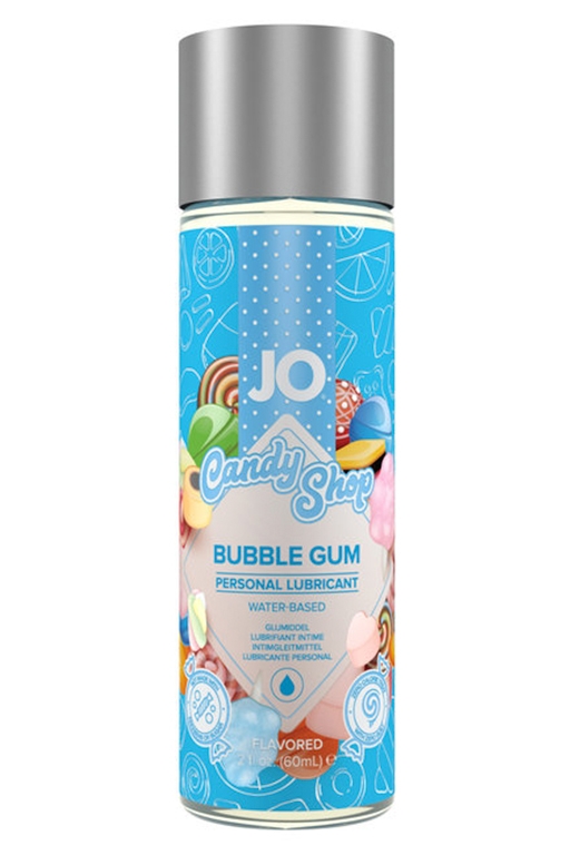 Гель на водной основе "JO Candy Shop" с ароматом и вкусом жевательной резинки, 60ml  