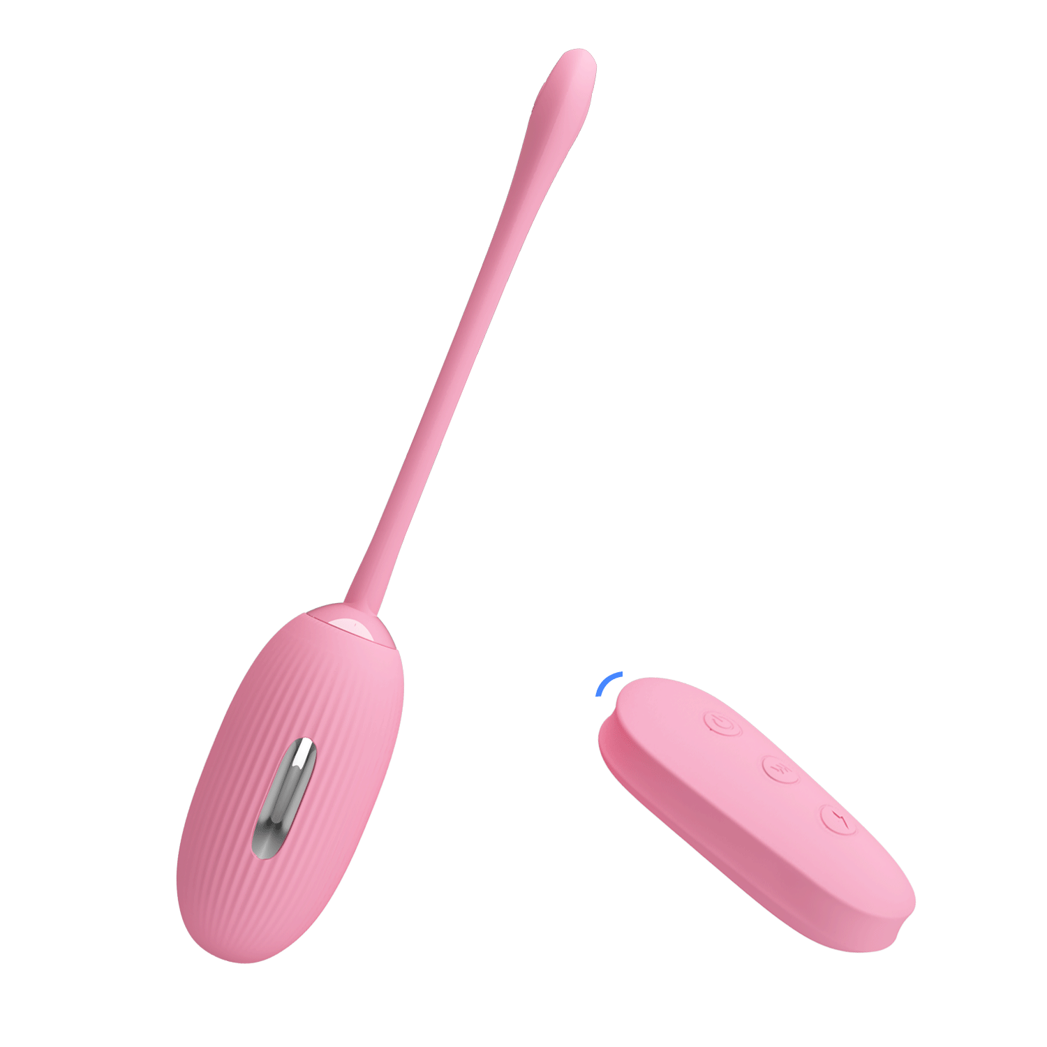 Виброяйцо с электростимуляцией "Pretty Love Shock Fun" на дистанционном управлении, розовое 