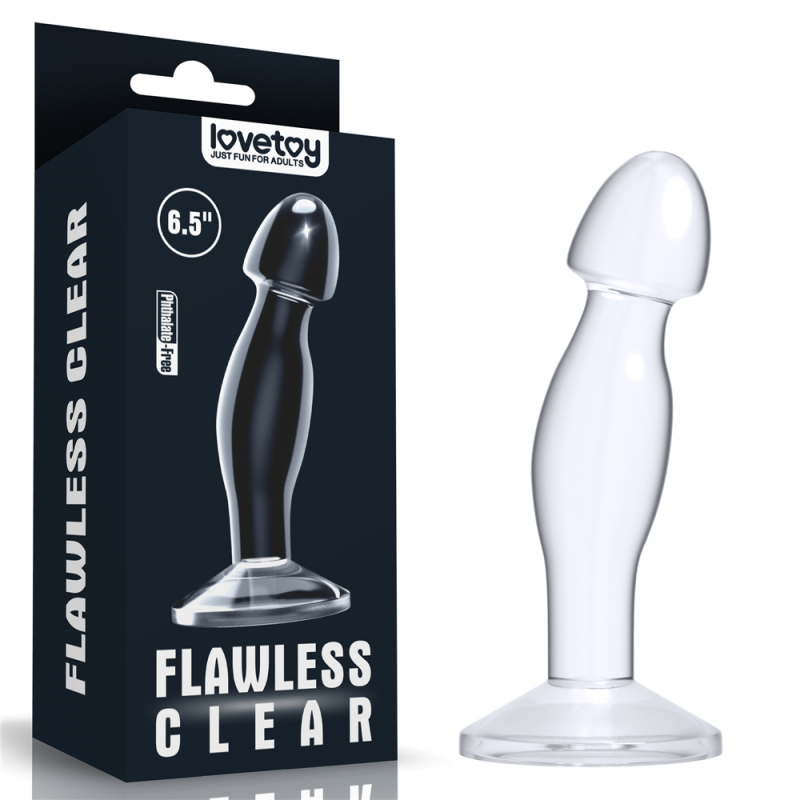 Пробка на присоске "Flawless Clear 6,5" 
